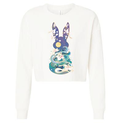Happy Chinese New Year Year Of The Rabbit Cropped Pullover Crew