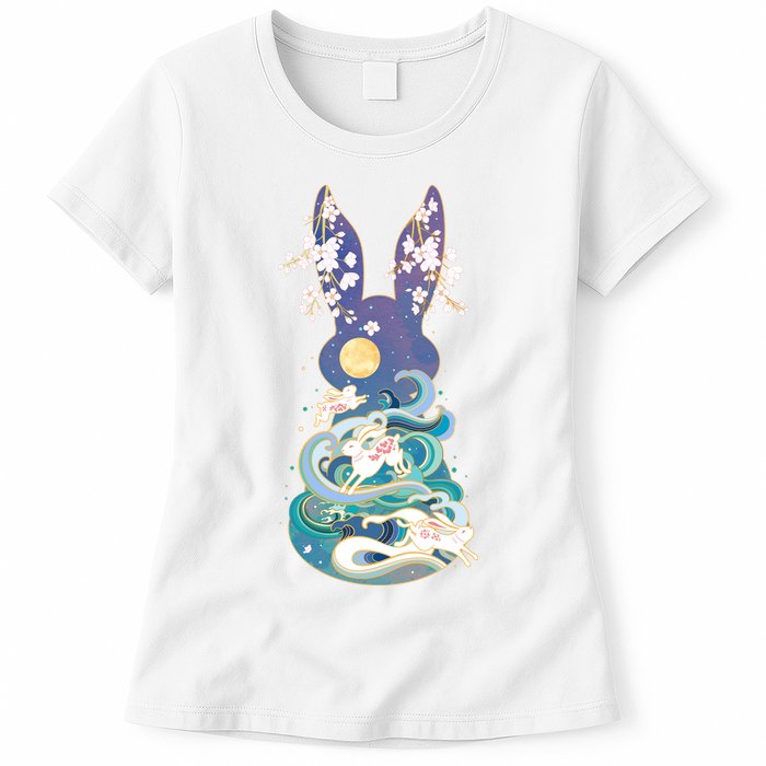 Happy Chinese New Year Year Of The Rabbit Womens T-Shirt