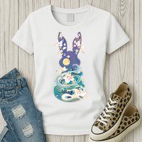 Happy Chinese New Year Year Of The Rabbit Womens T-Shirt