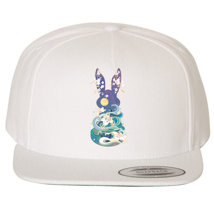 Happy Chinese New Year Year Of The Rabbit Wool Snapback Cap