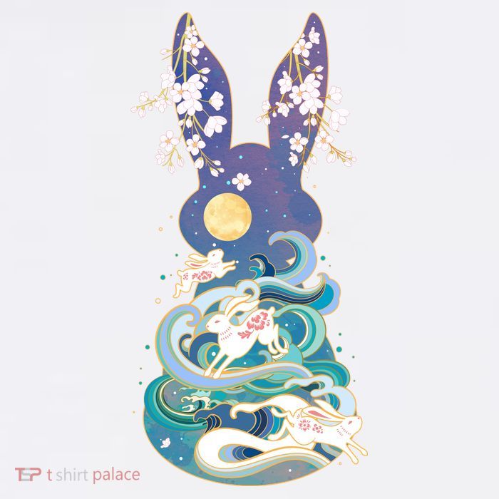 Happy Chinese New Year Year Of The Rabbit Kids T-Shirt