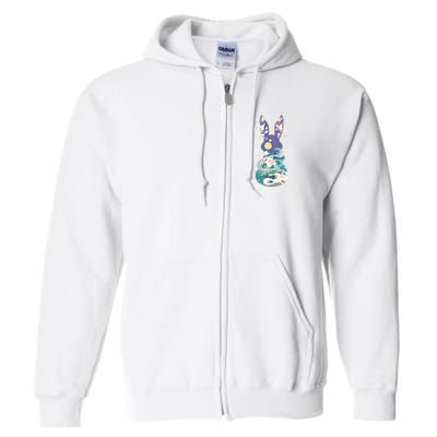 Happy Chinese New Year Year Of The Rabbit Full Zip Hoodie