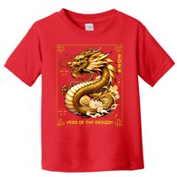 Happy Chinese New Year 2024 Lunar New Year Dragon Red Toddler T-Shirt