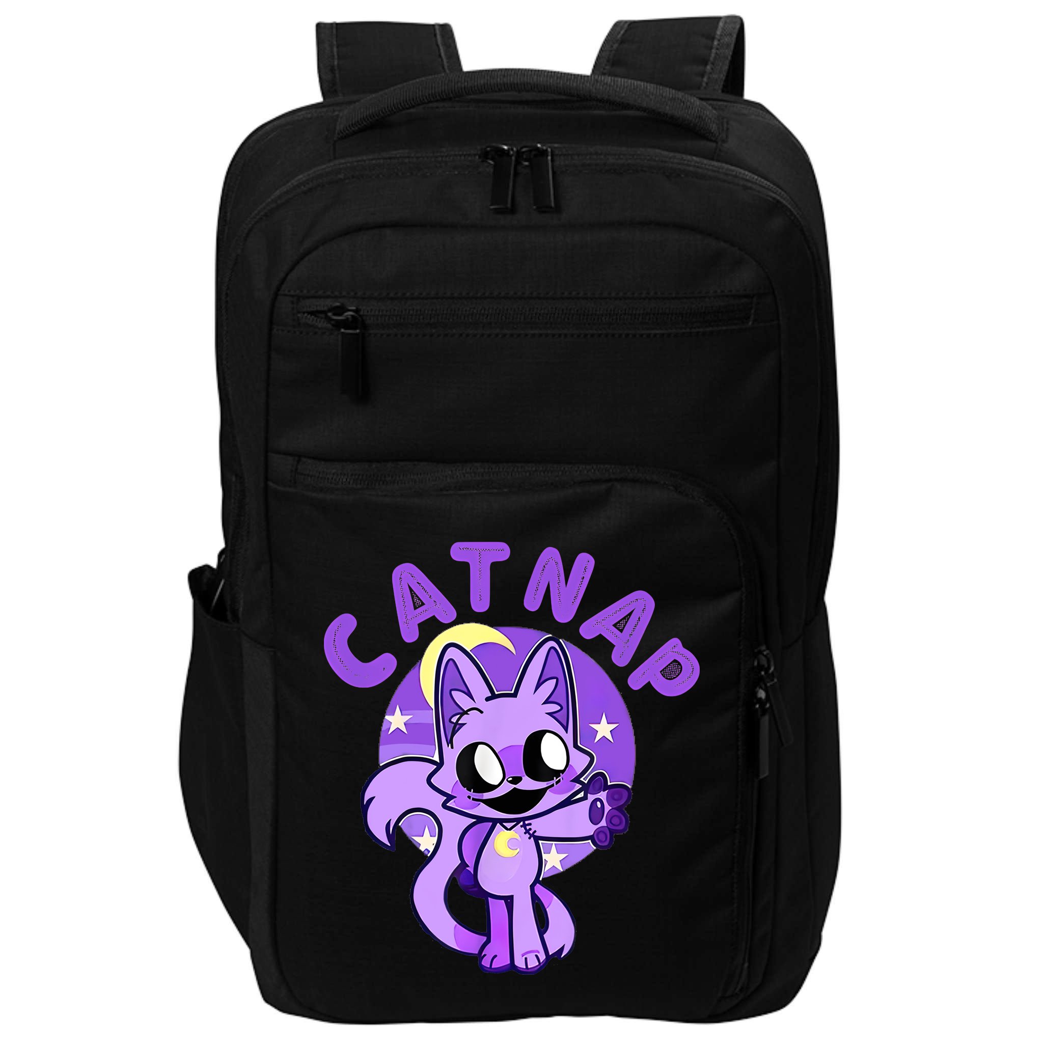 Hi Cats Nap Lover Funny Cat Cat Lover Impact Tech Backpack