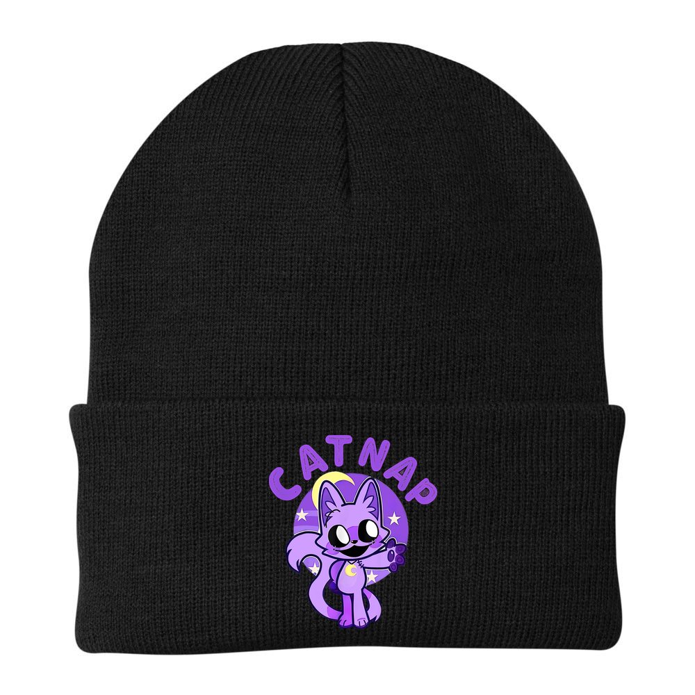 Hi Cats Nap Lover Funny Cat Cat Lover Beanie
