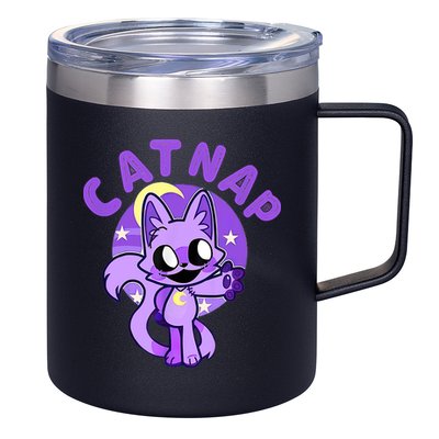 Hi Cats Nap Lover Funny Cat Cat Lover 12oz Stainless Steel Coffee Mug