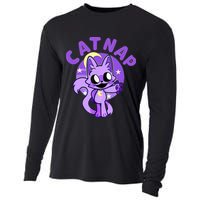 Hi Cats Nap Lover Funny Cat Cat Lover Cooling Performance Long Sleeve Crew