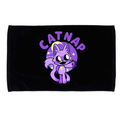 Hi Cats Nap Lover Funny Cat Cat Lover Microfiber Hand Towel