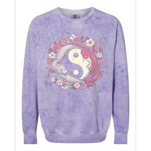 Happy Chinese New Year 2025 Snake Gift Colorblast Crewneck Sweatshirt