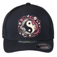 Happy Chinese New Year 2025 Snake Gift Flexfit Unipanel Trucker Cap