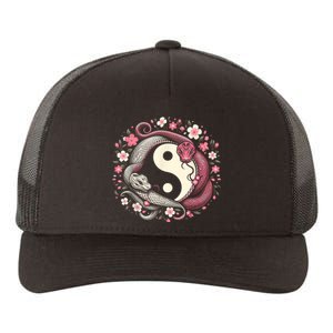 Happy Chinese New Year 2025 Snake Gift Yupoong Adult 5-Panel Trucker Hat