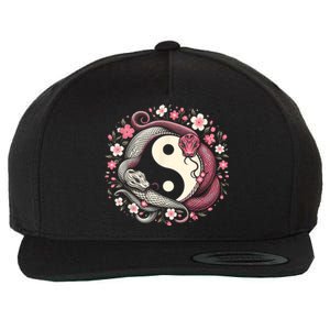 Happy Chinese New Year 2025 Snake Gift Wool Snapback Cap