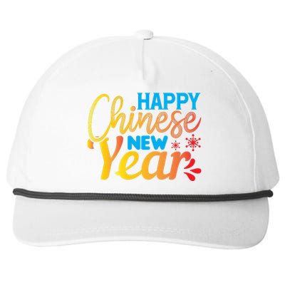 Happy Chinese New Year Funny Snapback Five-Panel Rope Hat