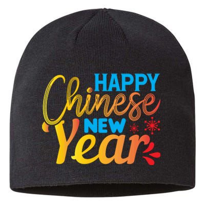 Happy Chinese New Year Funny Sustainable Beanie