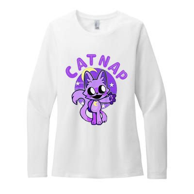 Hi Cats Nap Lover Funny Cat Gift Womens CVC Long Sleeve Shirt