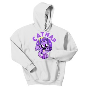 Hi Cats Nap Lover Funny Cat Gift Kids Hoodie