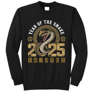 Happy Chinese New Year Year Of The Snake 2025 Tall Sweatshirt