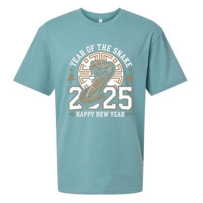 Happy Chinese New Year Year Of The Snake Sueded Cloud Jersey T-Shirt