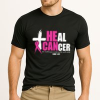 Heal Cancer Nothing Is Impossible With God Breast Cooling Performance Crew T-Shirt