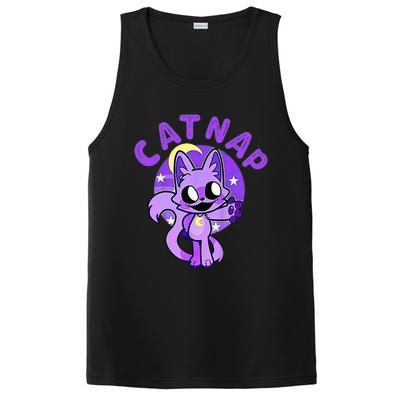 Hi Cats Nap Lover Funny Cat PosiCharge Competitor Tank