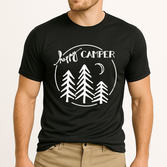 Happy Camper Nature Cooling Performance Crew T-Shirt