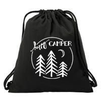 Happy Camper Nature Drawstring Bag