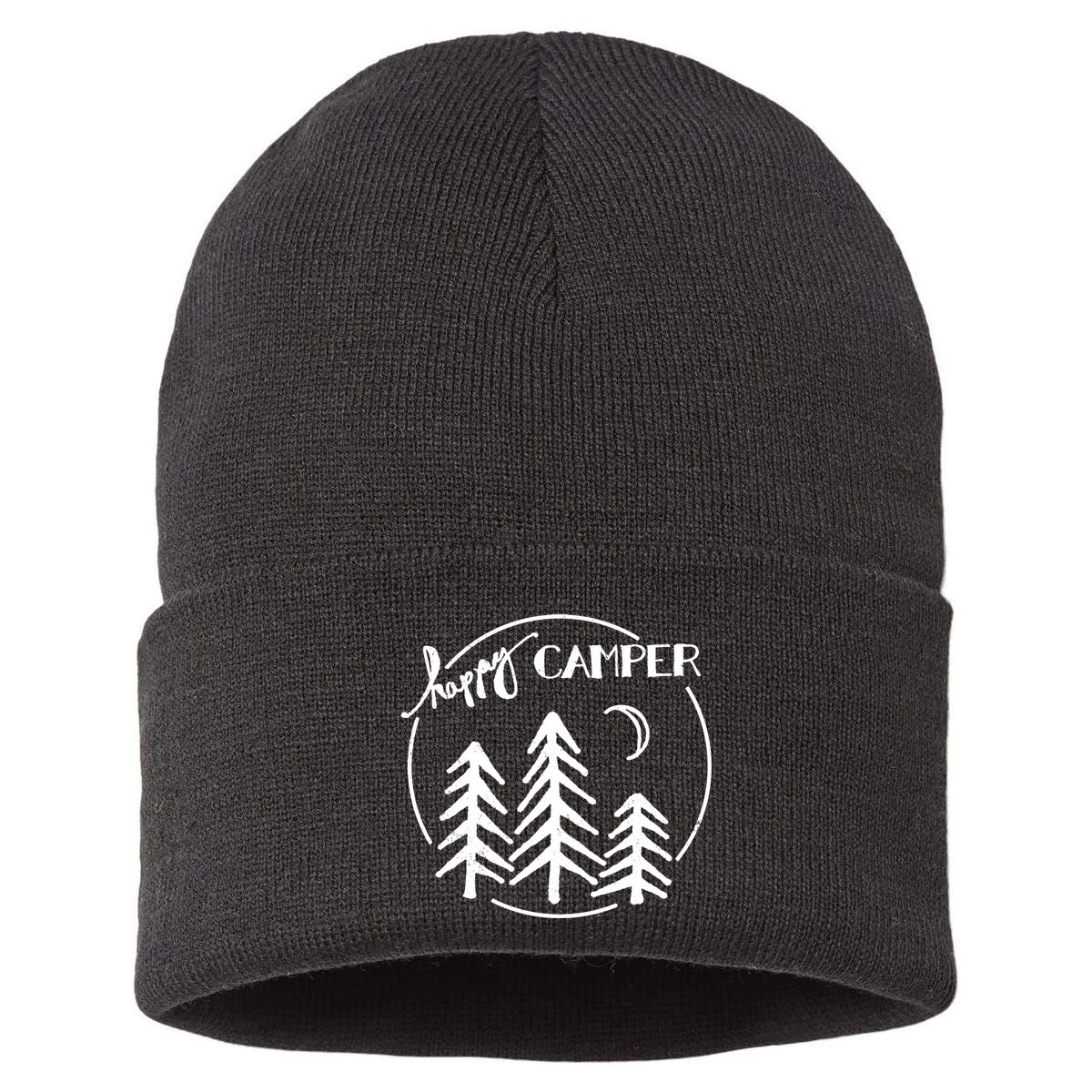 Happy Camper Nature Sustainable Knit Beanie
