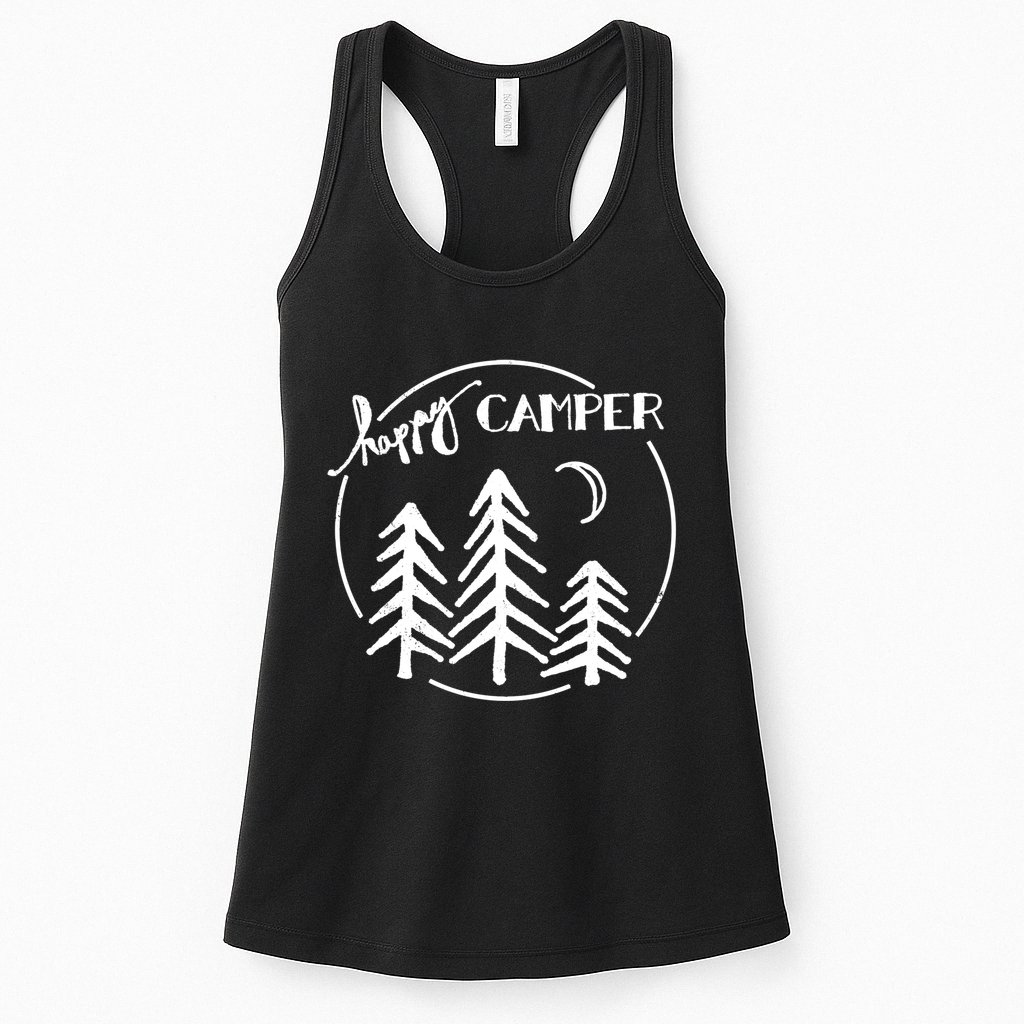 Happy Camper Nature Womens Tank Top