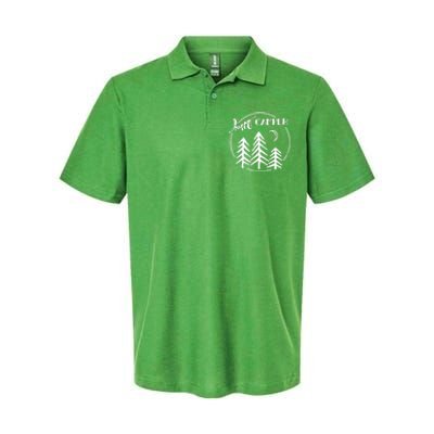 Happy Camper Nature Softstyle Adult Sport Polo