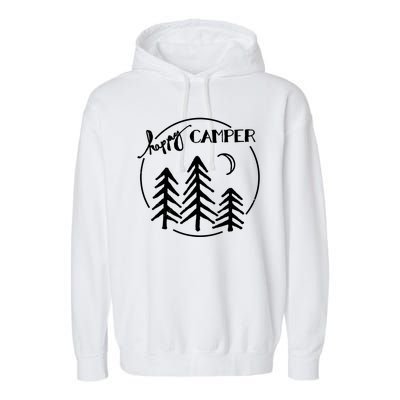 Happy Camper Nature Garment-Dyed Fleece Hoodie