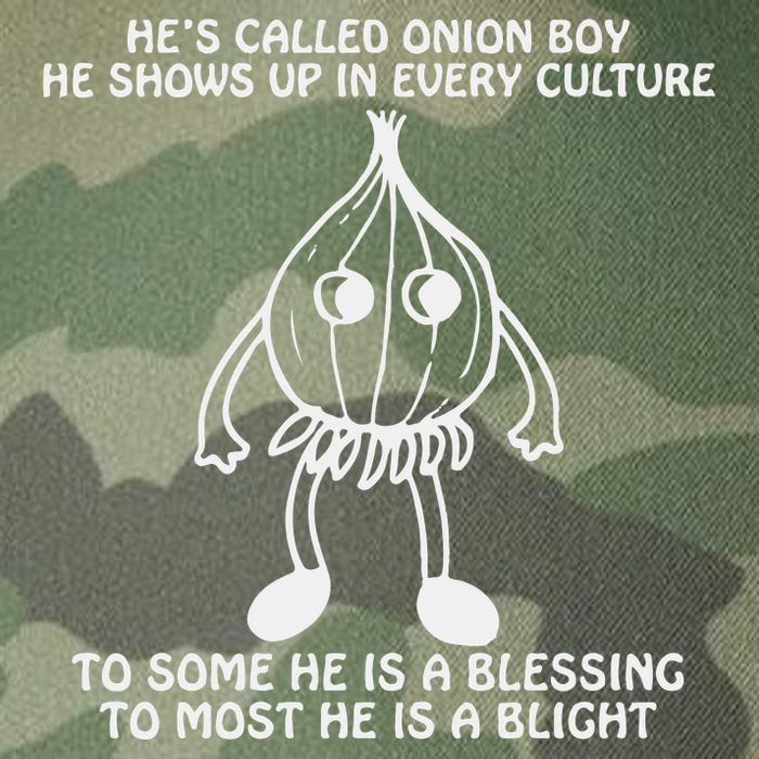 He’S Called Onion Boy He Shows Up In Every Culture Legacy Tie Dye Trucker Hat