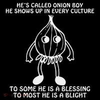 He’S Called Onion Boy He Shows Up In Every Culture Apron