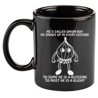 He’S Called Onion Boy He Shows Up In Every Culture 11oz C Handle Ceramic Mug