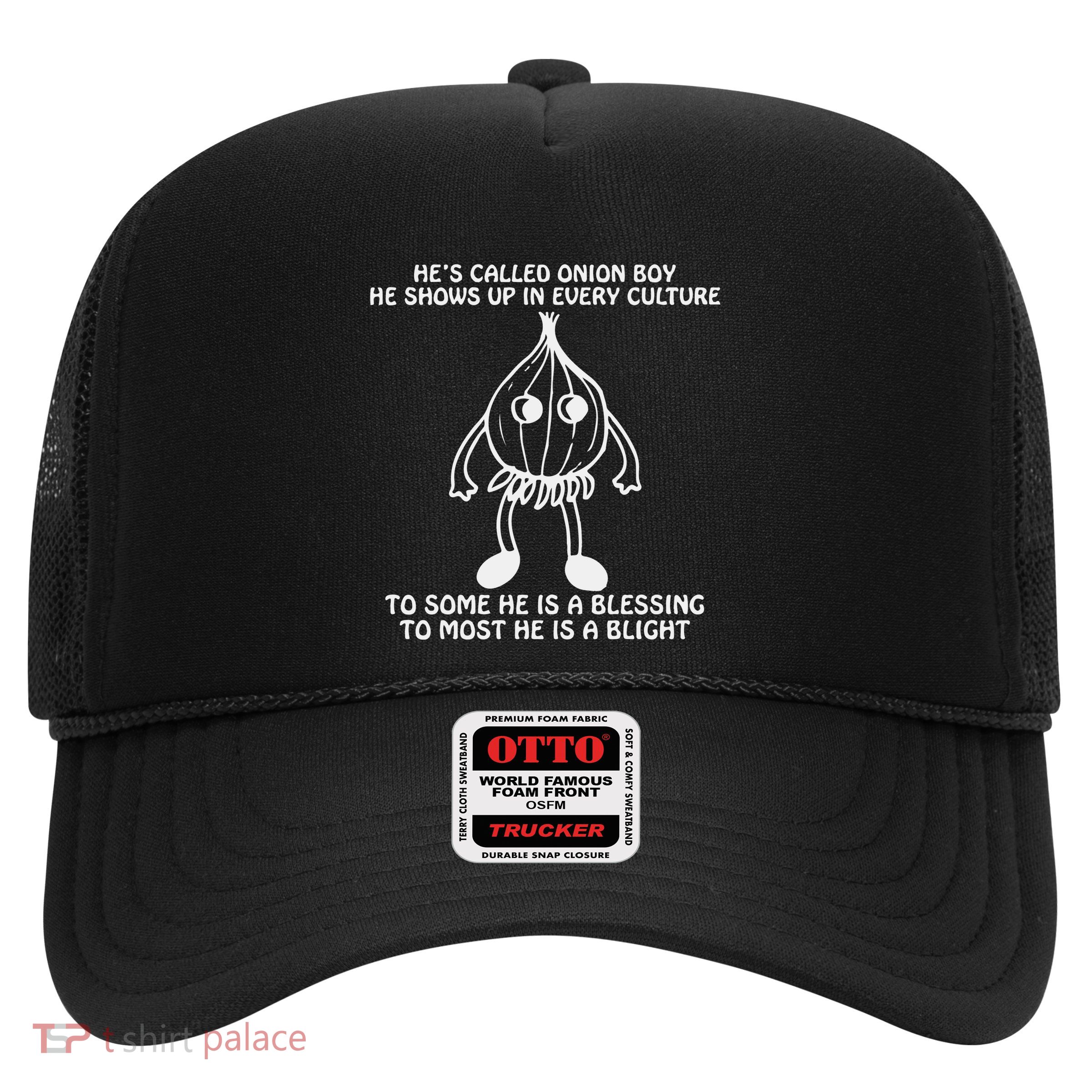He’S Called Onion Boy He Shows Up In Every Culture Trucker Hat