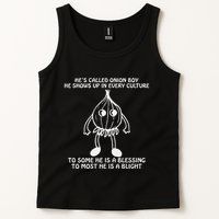 He’S Called Onion Boy He Shows Up In Every Culture Tank Top