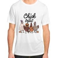 Halloween Chick Or Treat Funny Chicken Lover Adult ChromaSoft Performance T-Shirt