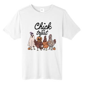 Halloween Chick Or Treat Funny Chicken Lover Tall Fusion ChromaSoft Performance T-Shirt