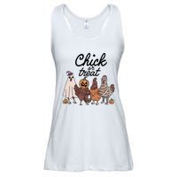 Halloween Chick Or Treat Funny Chicken Lover Ladies Essential Flowy Tank