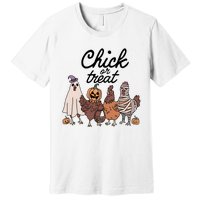 Halloween Chick Or Treat Funny Chicken Lover Premium T-Shirt