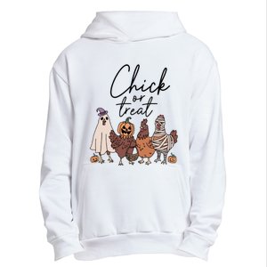 Halloween Chick Or Treat Halloween Chicken Halloween Funny Chicken Urban Pullover Hoodie