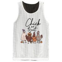 Halloween Chick Or Treat Halloween Chicken Halloween Funny Chicken Mesh Reversible Basketball Jersey Tank