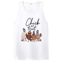 Halloween Chick Or Treat Halloween Chicken Halloween Funny Chicken PosiCharge Competitor Tank