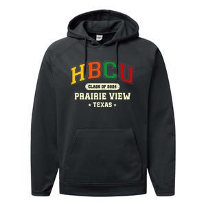 Hbcu Class Of 2024 Prairie View Texas Pride Performance Fleece Hoodie