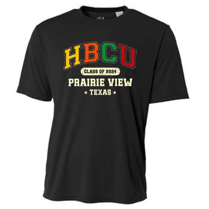 Hbcu Class Of 2024 Prairie View Texas Pride Cooling Performance Crew T-Shirt