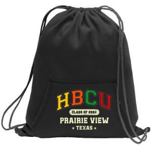 Hbcu Class Of 2024 Prairie View Texas Pride Sweatshirt Cinch Pack Bag