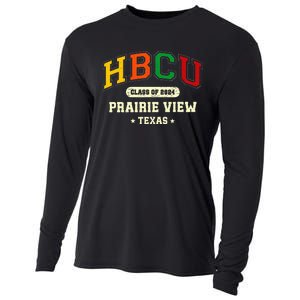 Hbcu Class Of 2024 Prairie View Texas Pride Cooling Performance Long Sleeve Crew