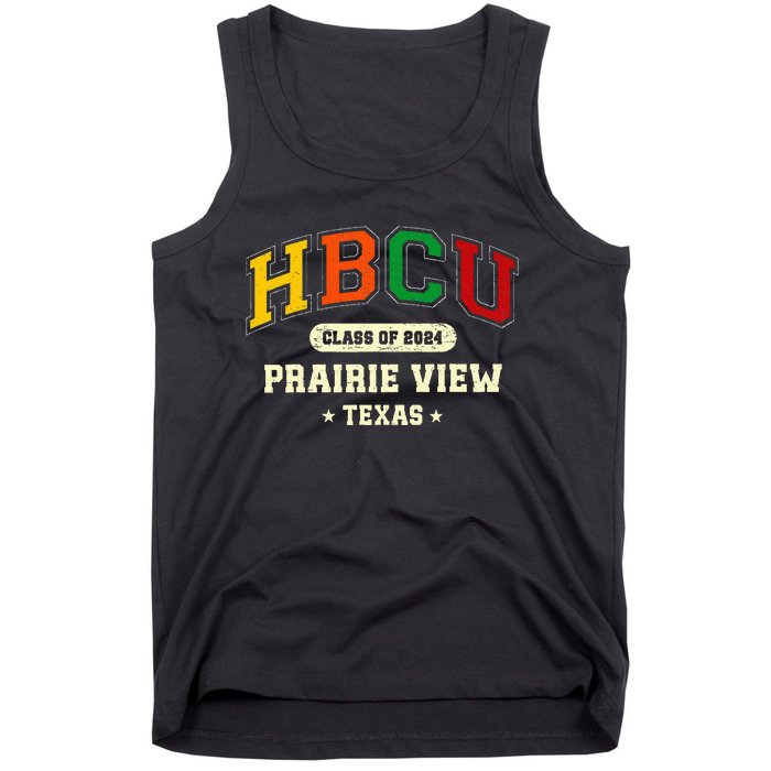 Hbcu Class Of 2024 Prairie View Texas Pride Tank Top