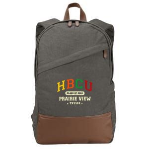 Hbcu Class Of 2024 Prairie View Texas Pride Cotton Canvas Backpack