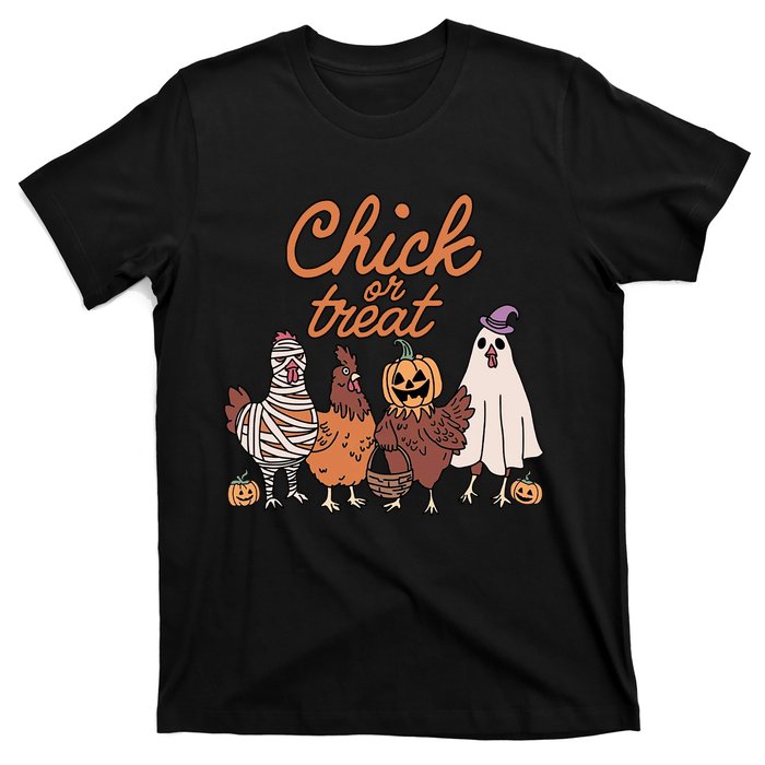 Halloween Chick Or Treat Halloween Chicken T-Shirt