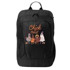 Halloween Chick Or Treat Halloween Chicken City Backpack